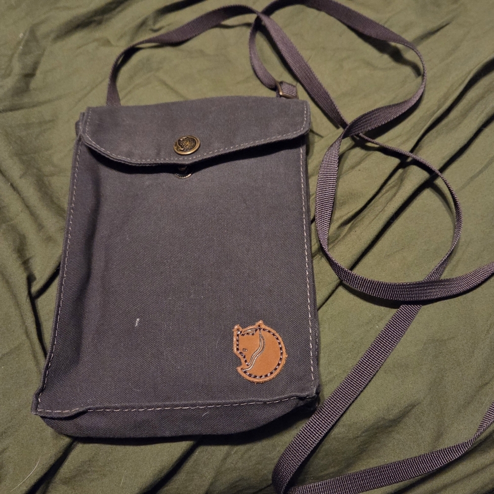 Fjallraven G-100 Pocket Grey Crossbody Bag
